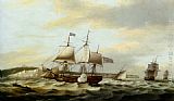 A Merchant Ship Signaling for a Pilot of the Cliffs of Dover by Thomas Luny